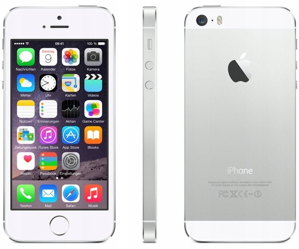 Apple iPhone 5S 64GB Srebrny/Złoty/Szary 24H GW A