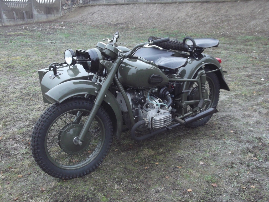 MW-650 DNIEPR URAL K-750 M-72 BMW NOWY WOJSKOWY