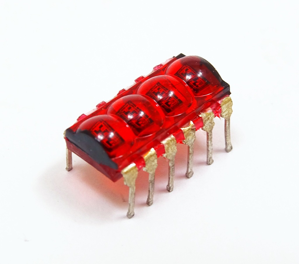 Retro wyświetlacz LED HP QDSP 6064 - UNIKAT!