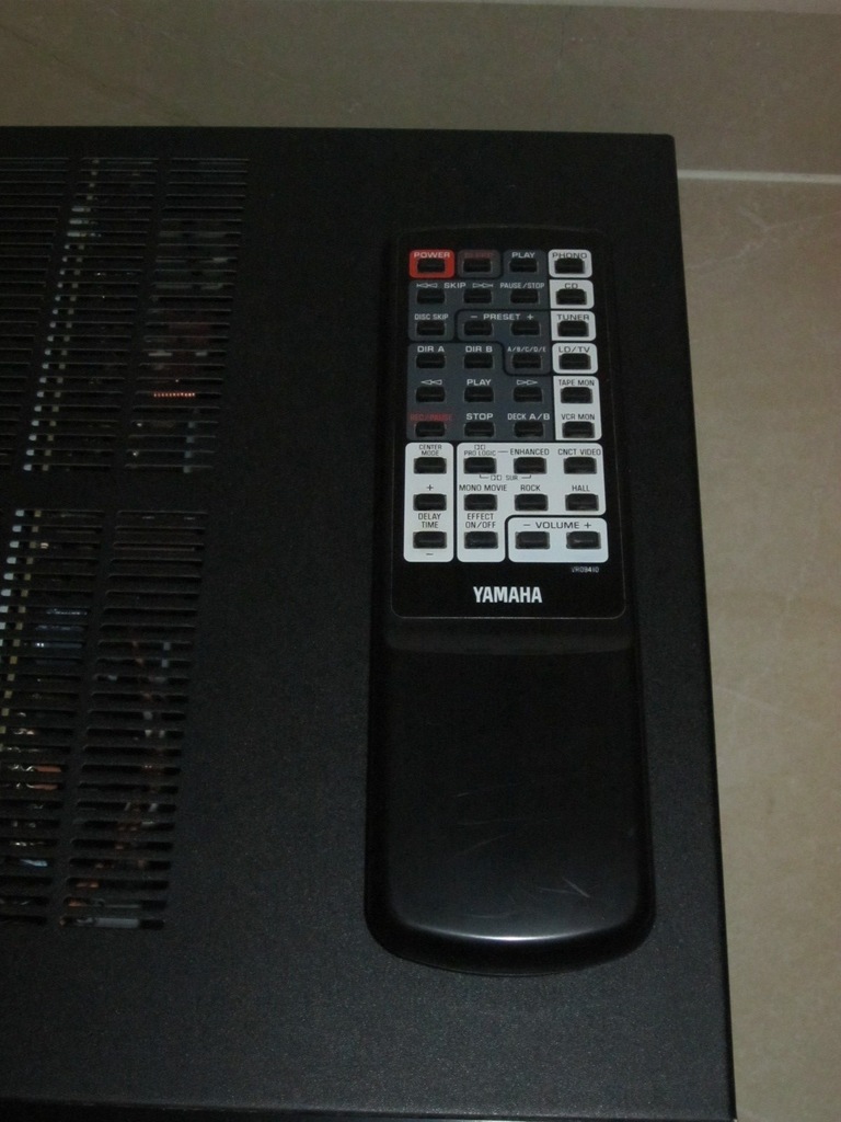 YAMAHA RXV480 Dolby ProLogic + oryg.pilot! 7223002463 oficjalne