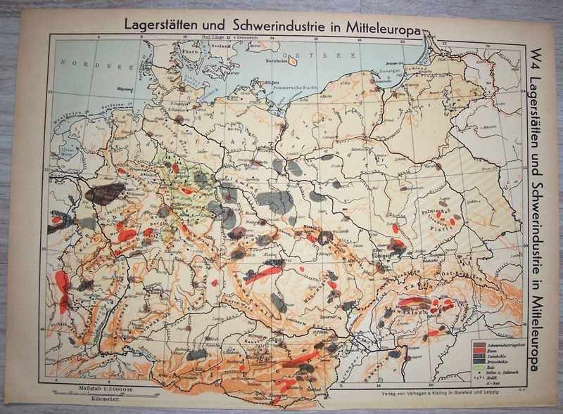 NIEMCY, POLSKA PRZEMYSŁ CIĘŻKI, SUROWCE MINERALNE.