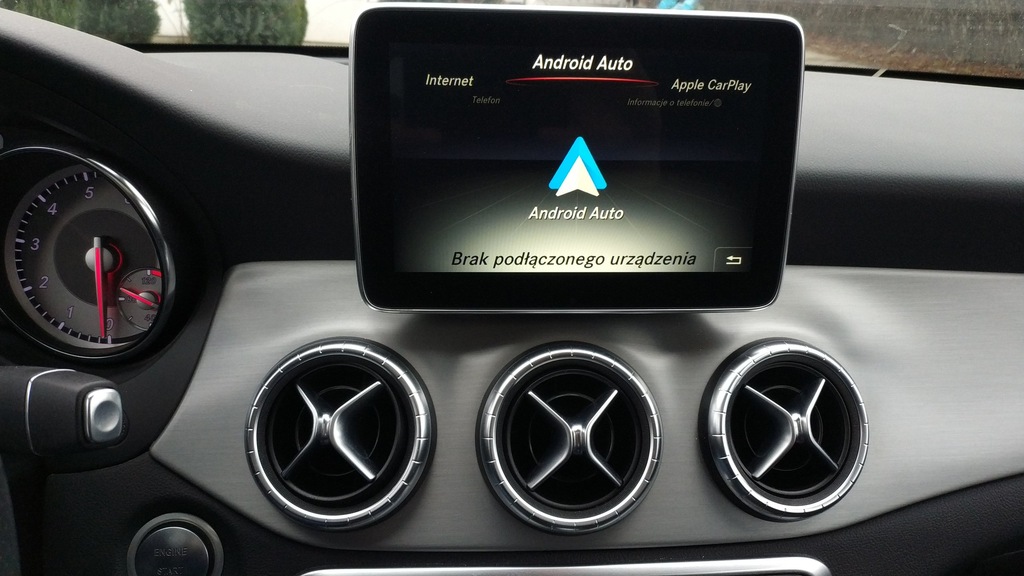 Функция android auto mercedes