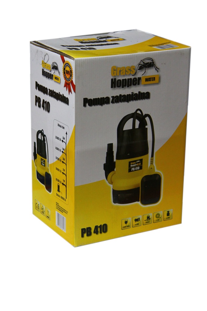 Pompa do wody brudnej GRASSHOPPER PB410