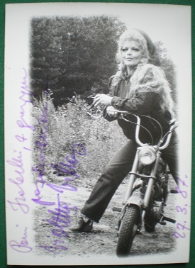 Muzyka. Violetta Villas. Oryginalny autograf 1987r