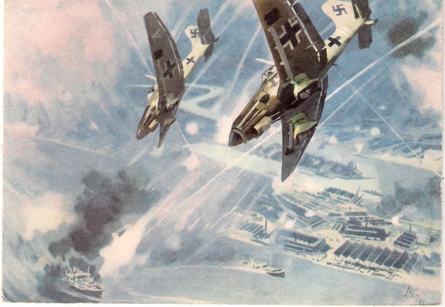 WEHRMACHT LUFTWAFFE SZTUKASY W AKCJI NSKOV
