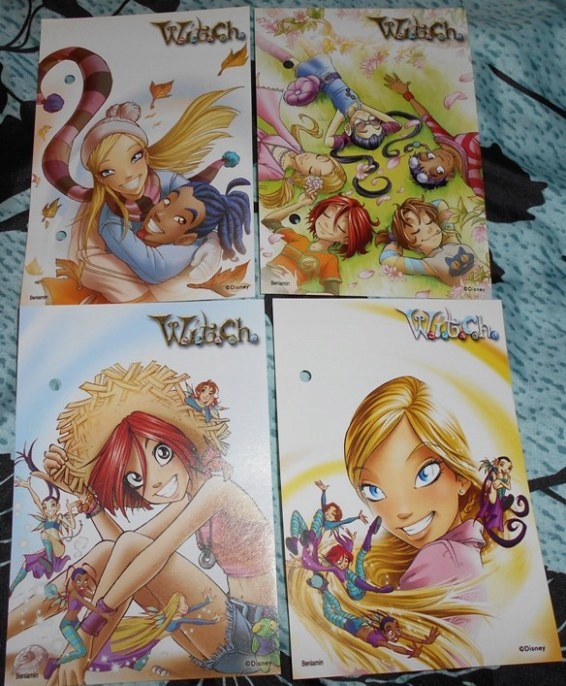 Karteczki Witch A6, 4 szt. c