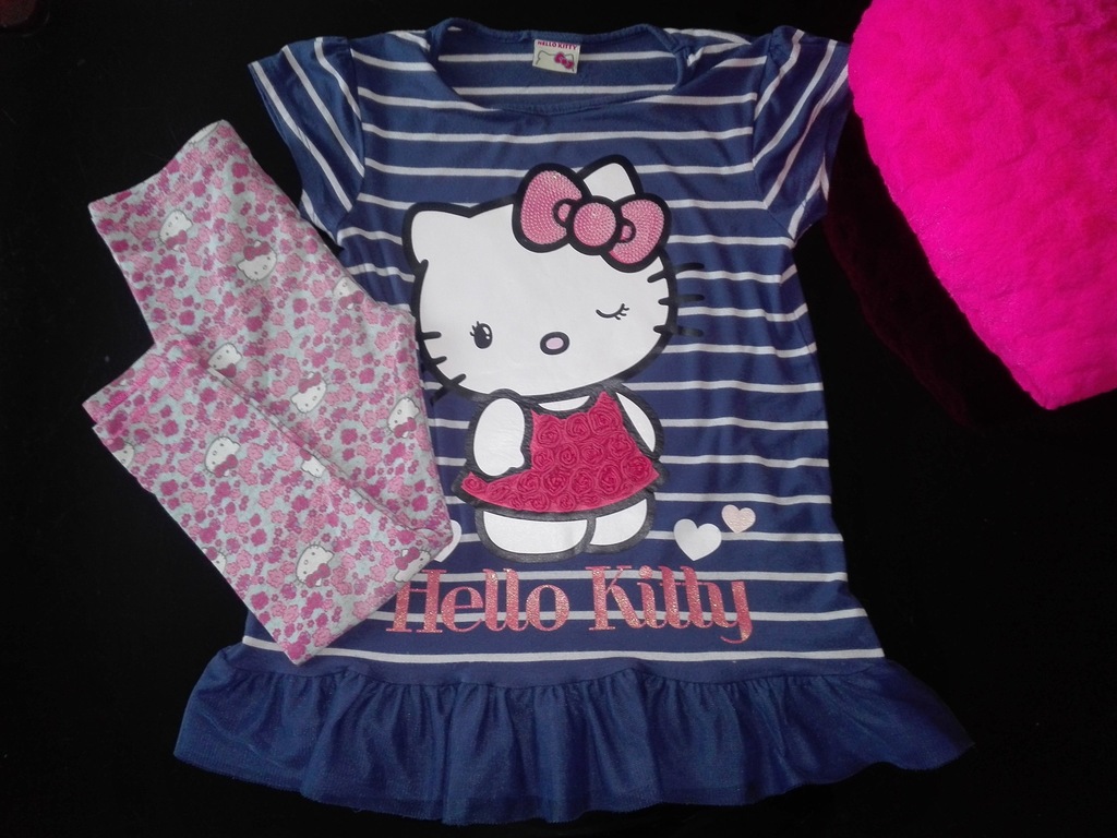 ZESTAW TUNIKA + LEGGINSY HELLO KITTY 134