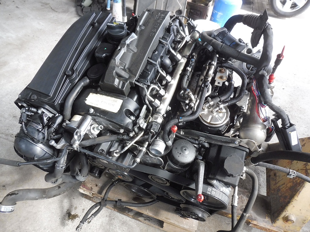 Mercedes w204 silnik 646 2.2cdi w211 646811