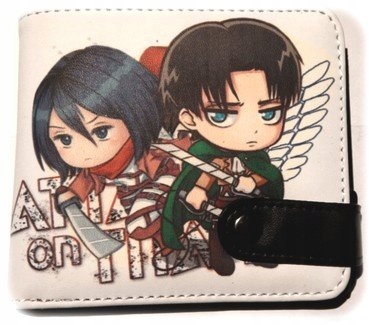 portfel Attack on Titan anime Shingeki no Kyojin