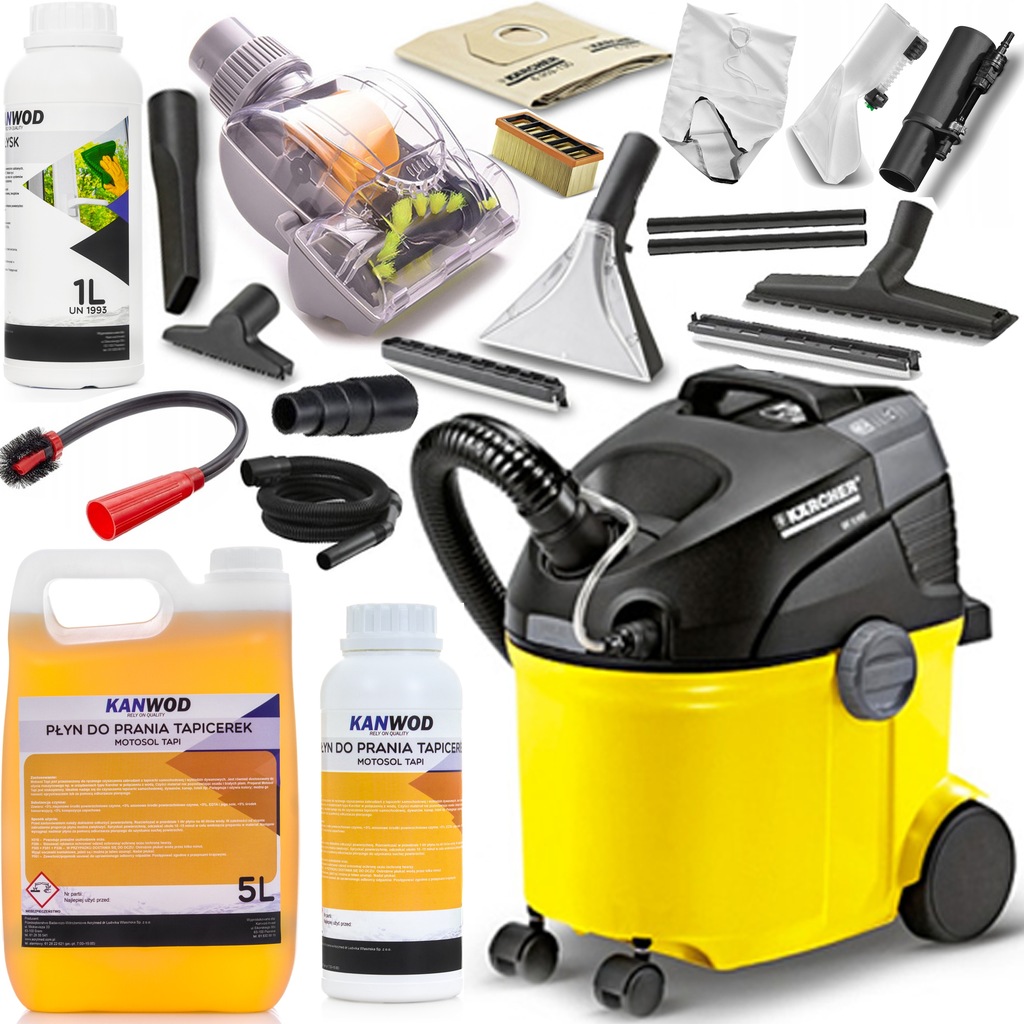 ODKURZACZ PIORĄCY KARCHER 3W1 SUCHO MOKRO SE5100 N