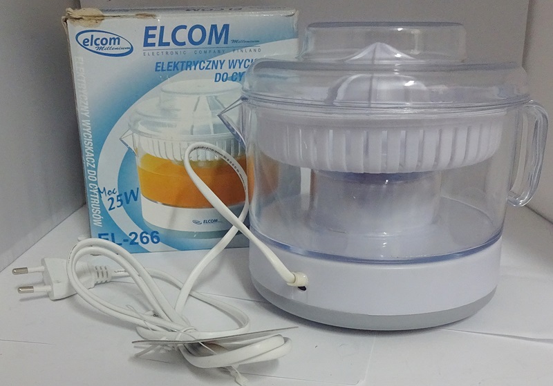 ELEKTRYCZNA WYCISKARKA DO CYTRUSÓW ELCOM EL-266