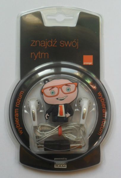 MP3 player serce i rozum orange 8gb good ram