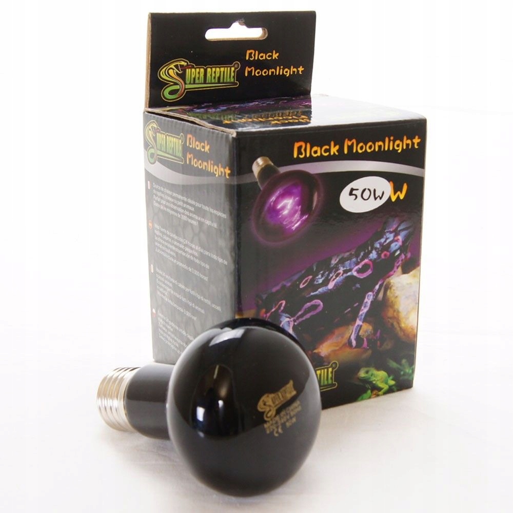 ŻARÓWKA GRZEWCZA 50W NOCNE OŚWIETLENIE TERRARIUM