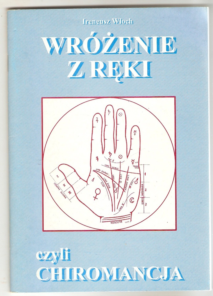 WRÓŻENIE Z RĘKI CZYLI CHIROMANCJA; Ireneusz Włoch