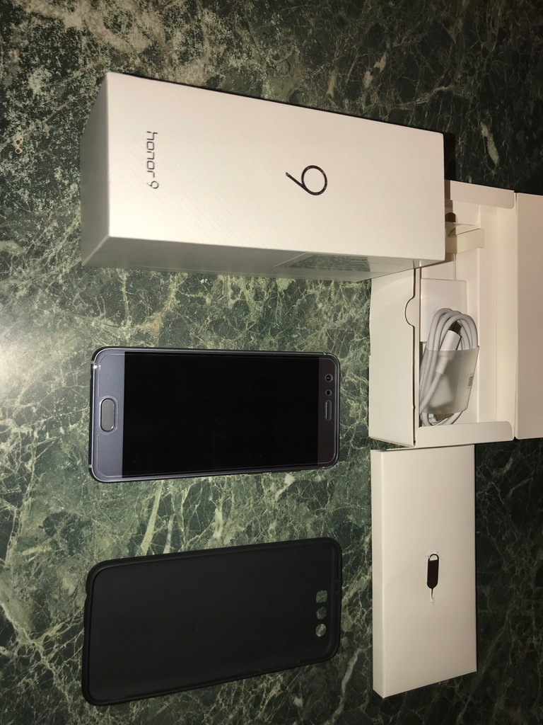 Honor 9 STF-L09 4/64 GB DualSIM GlacierGrey + ETUI - 7674343446 ...