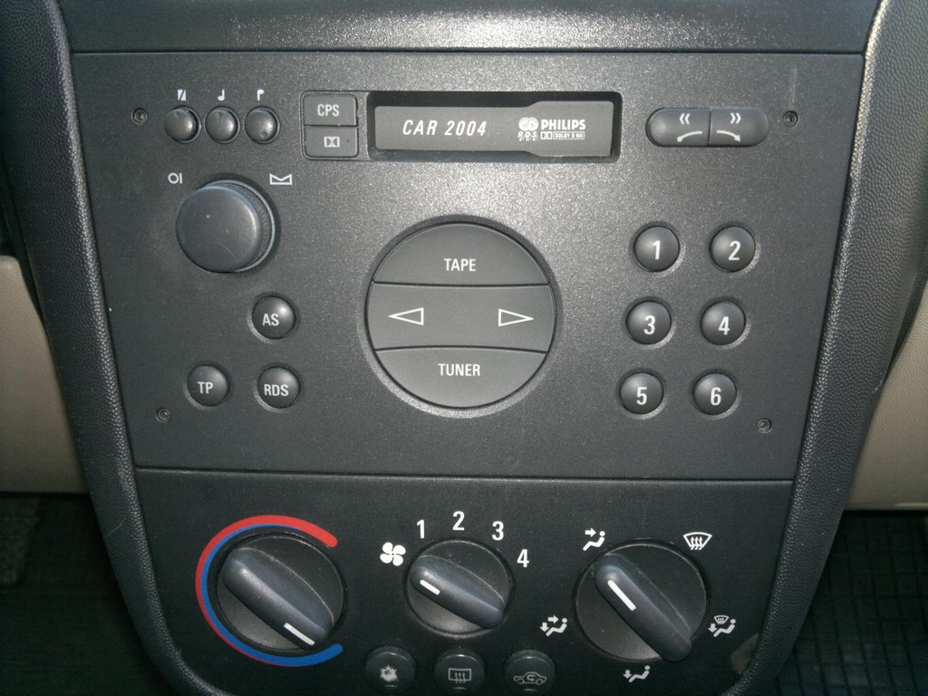 RADIO OPEL CORSA C COMBO MERIVA CAR 2004 + ADAPTER