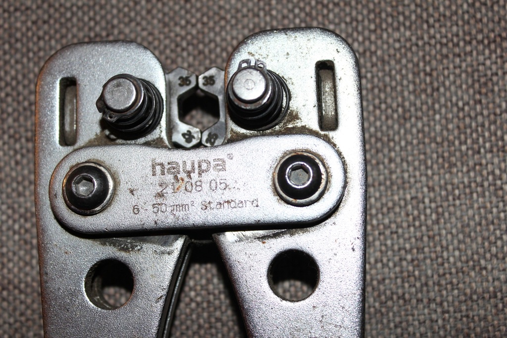 ZACISKARKA PRASKA HAUPA 6-50 mm2