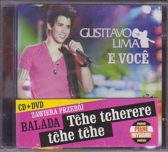 GUSTAVO LIMA - E Voce /CD+DVD nowa/ folia