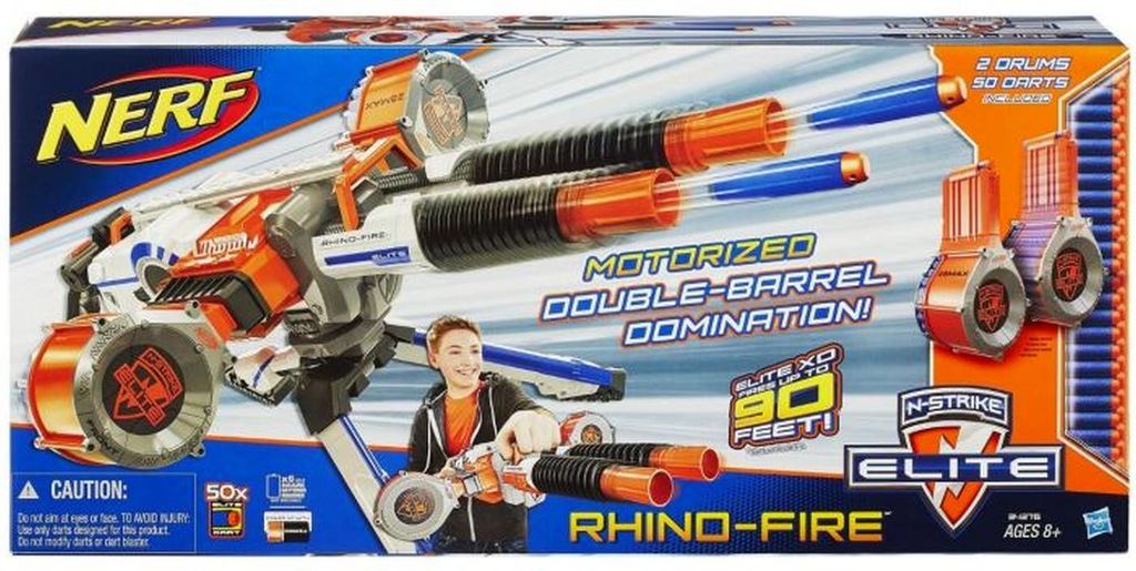 Nerf 34276 @@@ RHINO-FIRE - MASZYNOWY @@@ 2 lufy!!