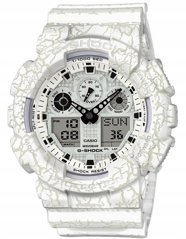 Zegarek Casio GA-100CG-7AER G-Shock Cracked