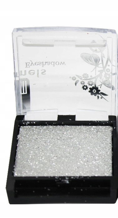 meis _ BROKATOWY cień BROKAT gel Glitter biały 1