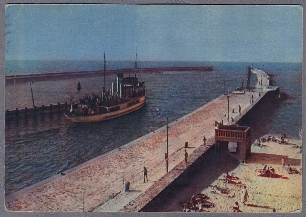 USTKA lata 60 Statek wycieczkowy   M772