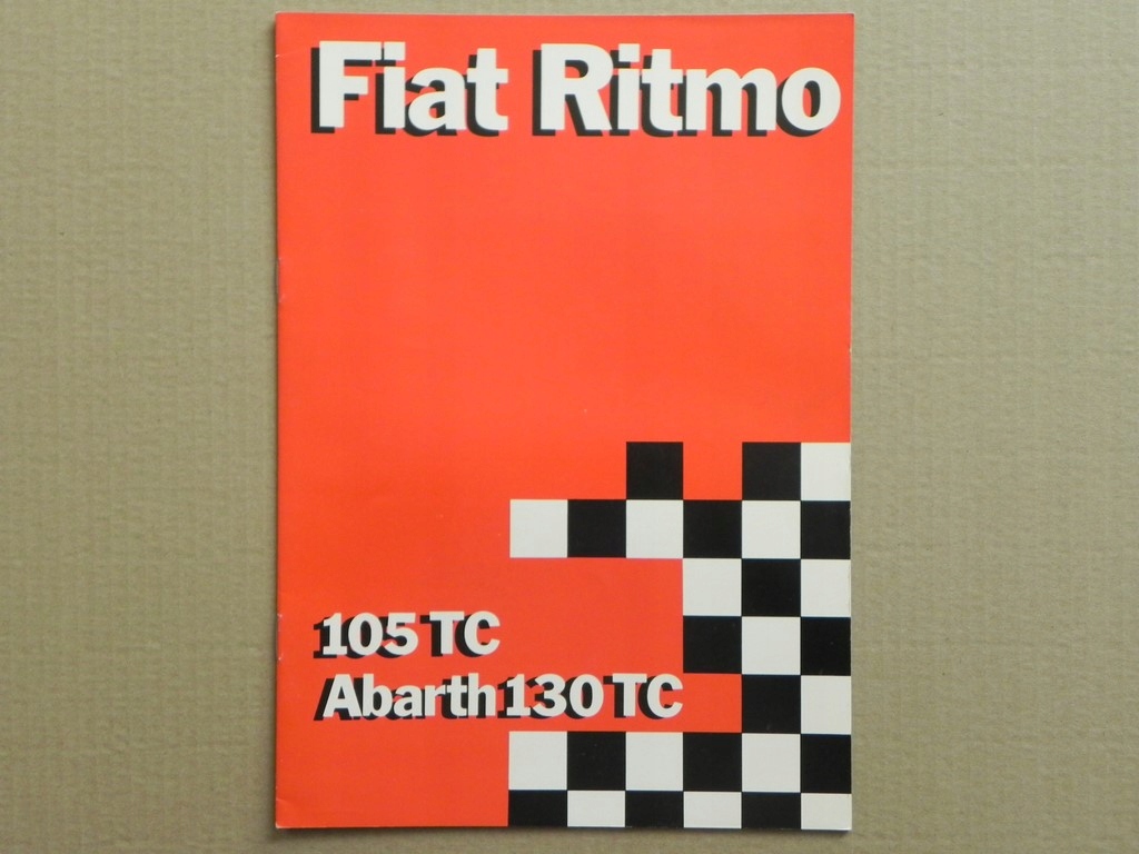 FIAT RITMO - 105 TC / ABARTH 130 TC - 1983 r