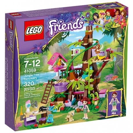 LEGO Friends 41059 domek na drzewie w dżungli