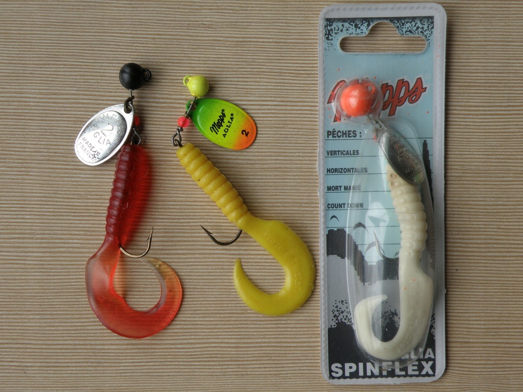 3 obrotówki Mepps - Aglia SPINFLEX nr 2