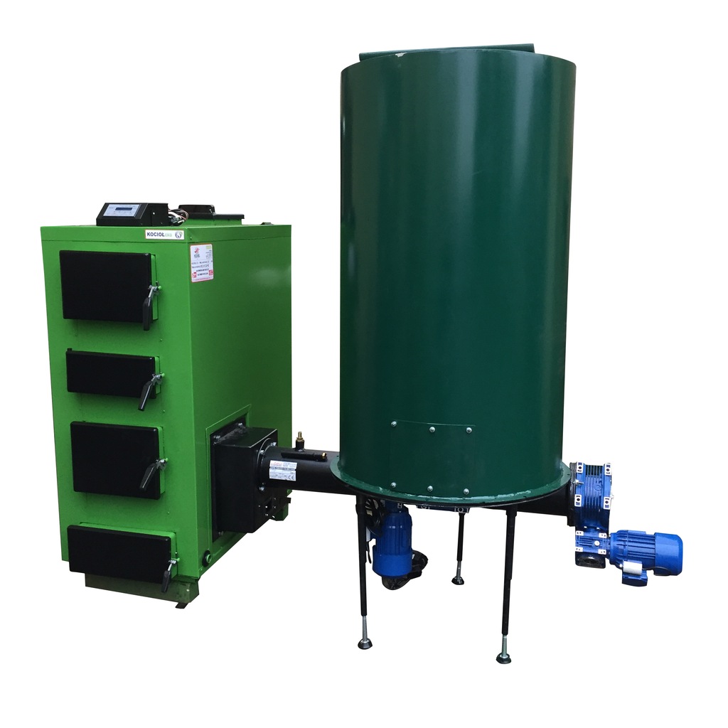 KOCIOŁ PIEC NA BIOMASĘ ZRĘBKI TROCINY 20 KW