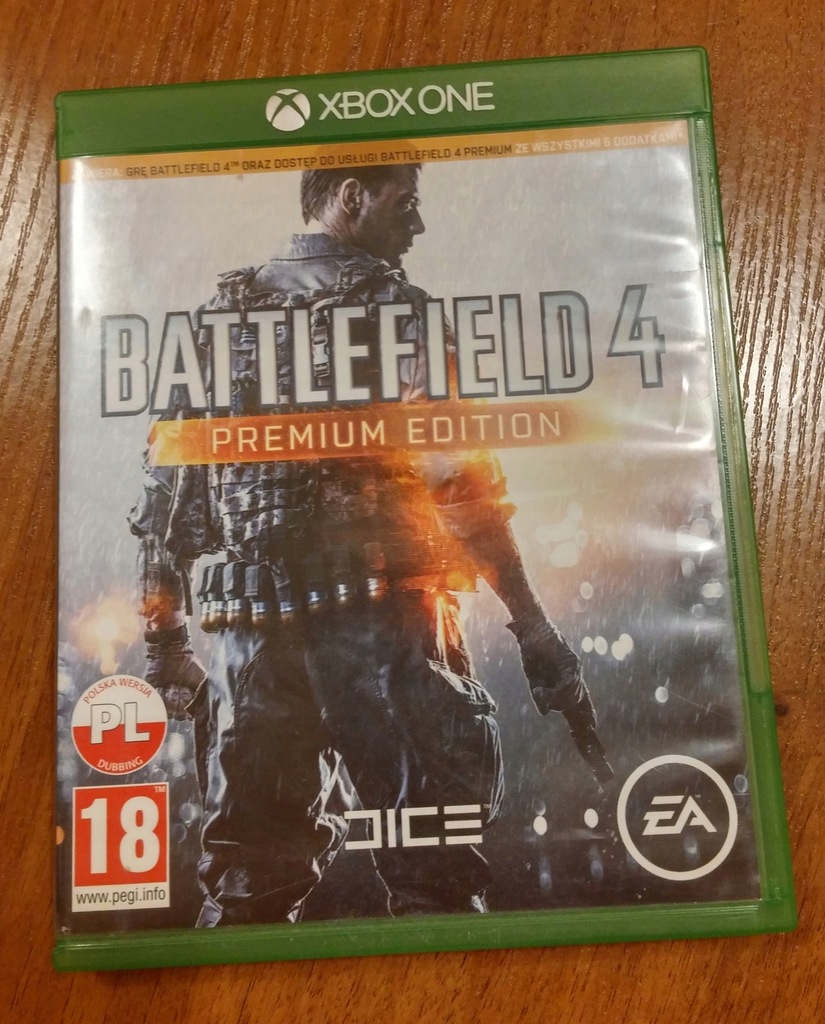 Gra Battlefield 4 Xbox One polski dubbing Premium
