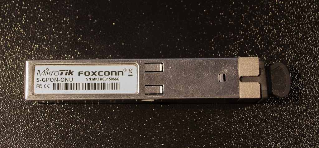 MikroTik S-GPON-ONU FOXCONN SFP