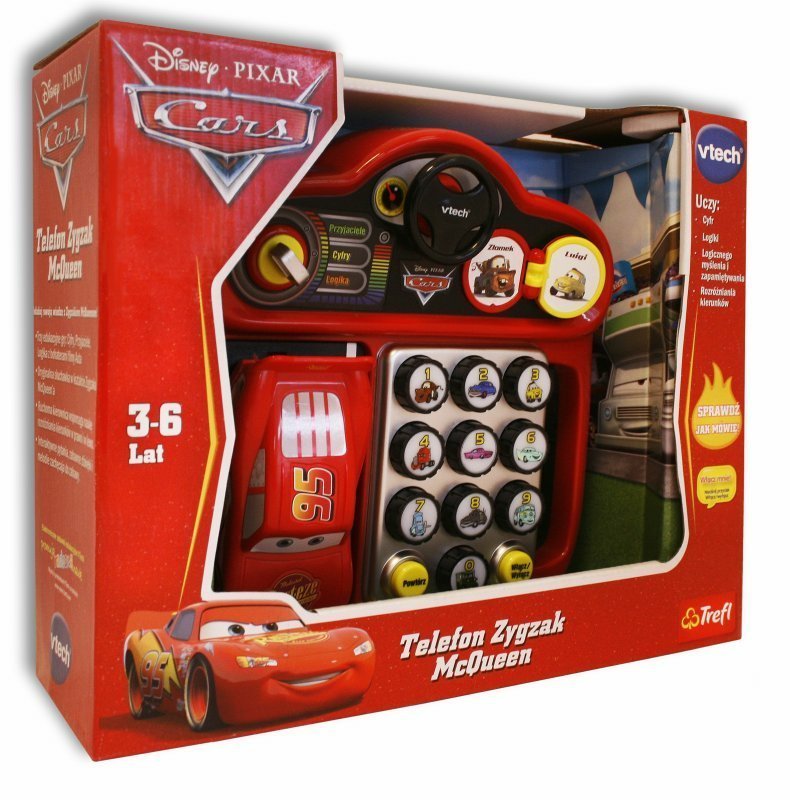 VTECH Cars Disney Interaktywny ZYGZAK McQueen auto