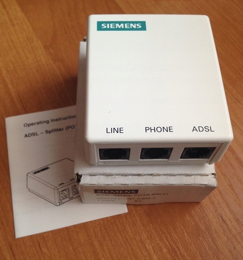 ADSL Splitter Siemens