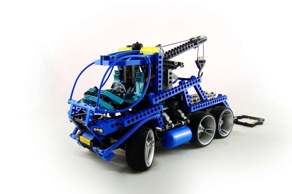 Lego Technic 8462 Tow Truck pneumatic 7162097618 oficjalne archiwum Allegro