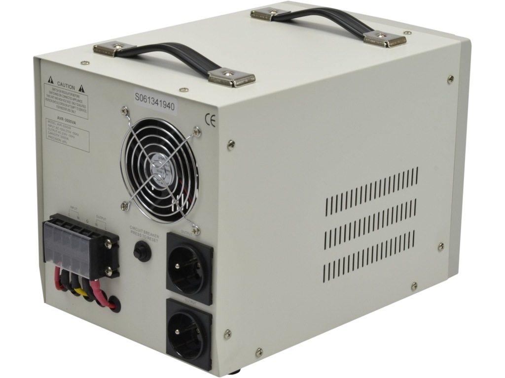 Stabilizator napięcia prądu do agregatu AVR 3000W - 6847140089