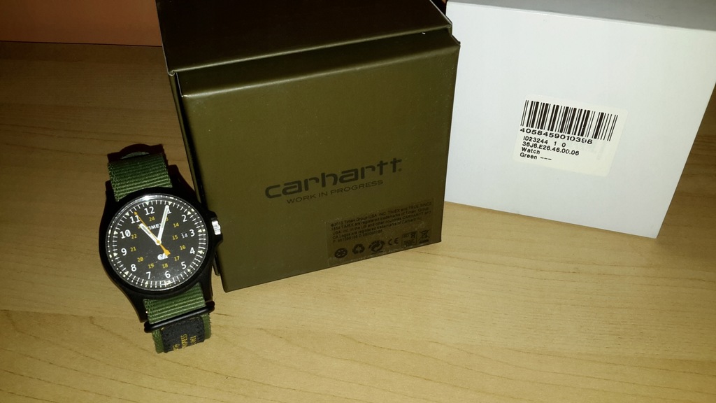 CARHARTT Zegarek - Military Watch - TIMEX / Green