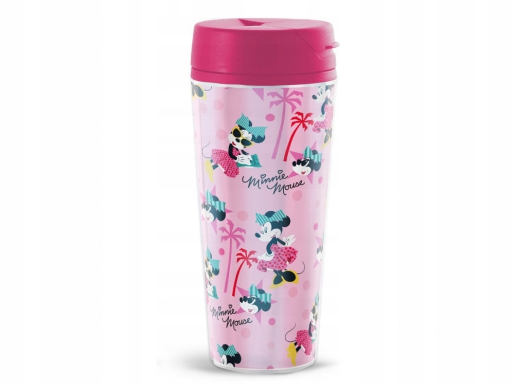 89366 DISNEY MINNIE PINK KUBEK TERMICZNY 470 ML