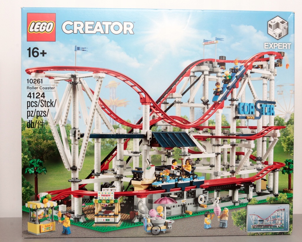 Lego Creator 10261 Roller Coaster Kolejka Górska