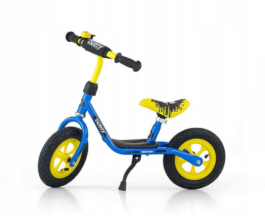 Rower biegowy Dusty 10'' niebiesko-żółty