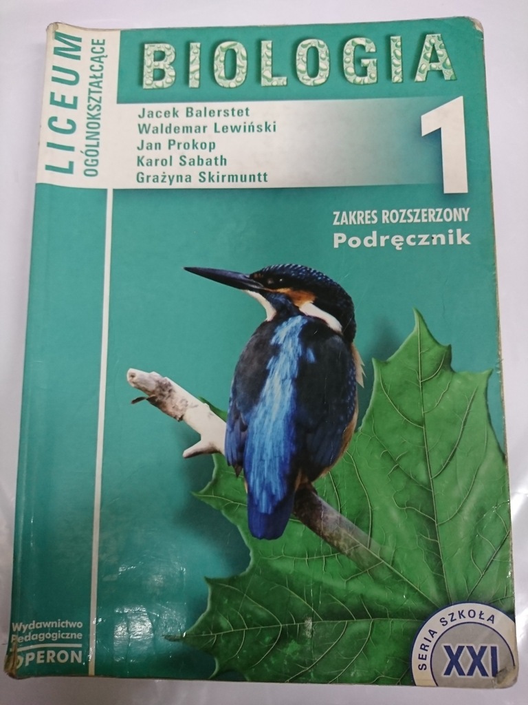 BIOLOGIA 1 PODRĘCZNIK Z/R LEWIŃSKI OPERON 2283
