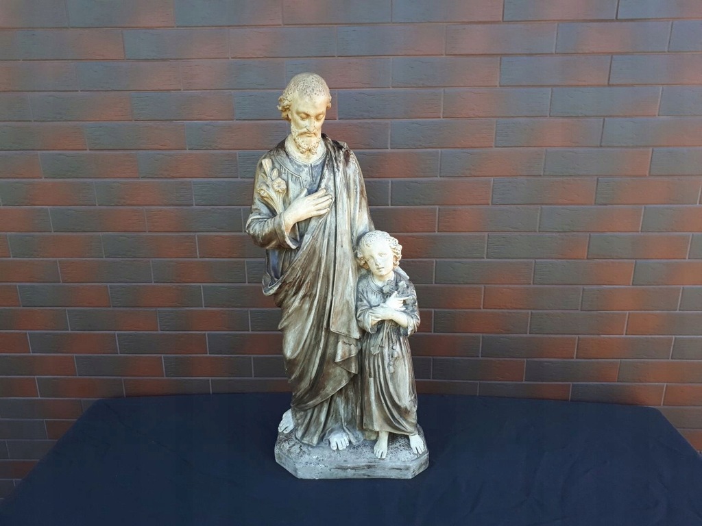Figura Św. Józefa z Dzieciątkiem # Koniec XIX w. #