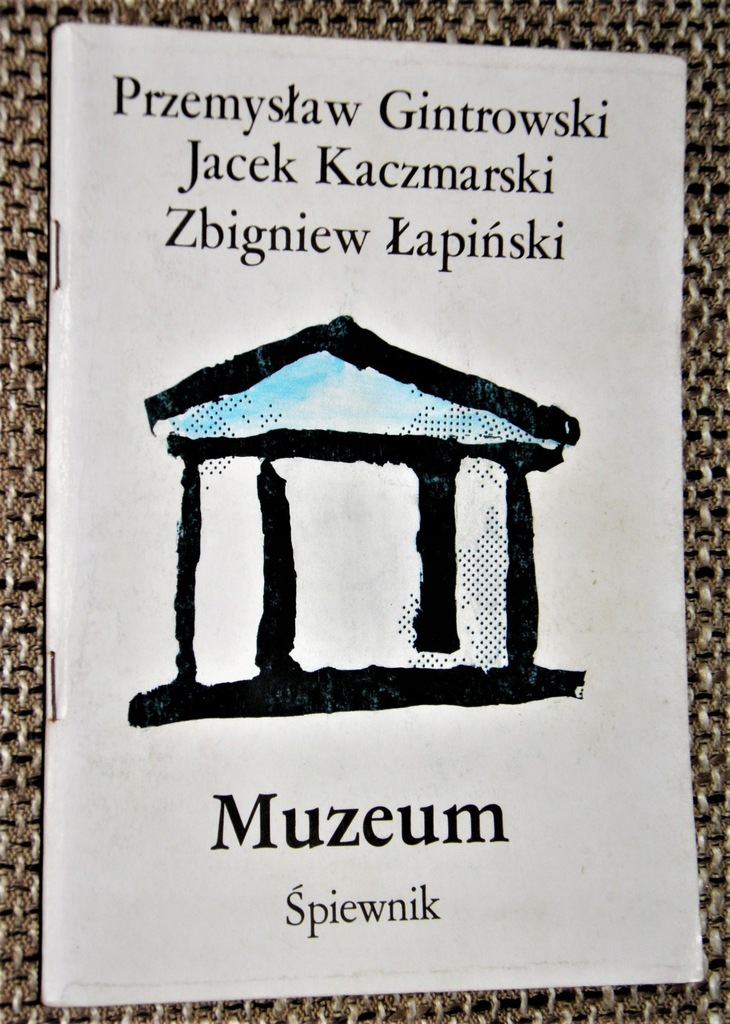 Kaczmarski Gintrowski Łapiński Muzeum śpiewnik '91