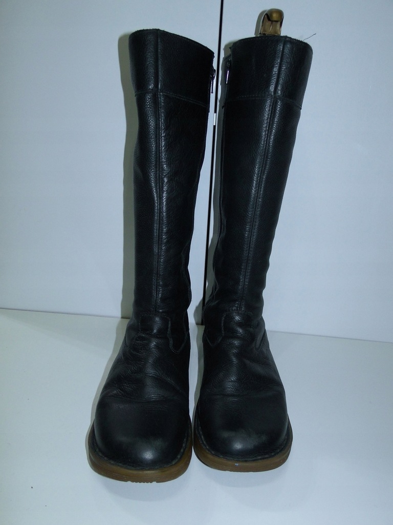 DR. MARTENS* ELENA* BLACK LEATHER ZIP UK.6,5/40 7749109539