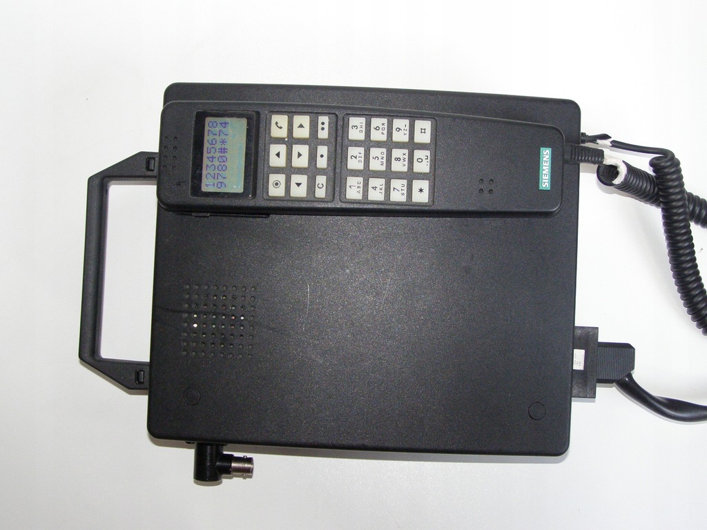 SIEMENS C5 autotelefon, C-Netz, jak Centertel