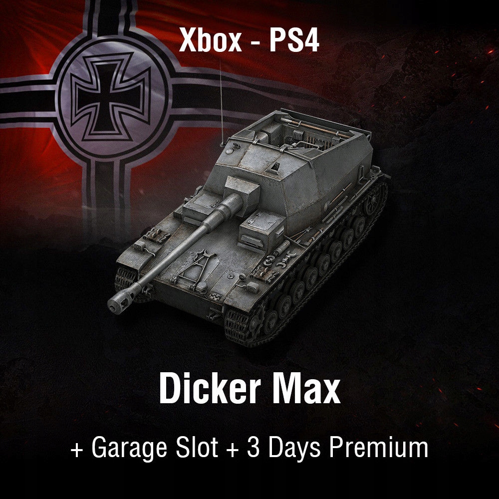 World Of Tanks Wot Dicker Max Ps4 Xbox Oficjalne Archiwum Allegro