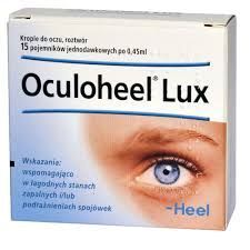 HEEL OCULOHEEL LUX krople do oczu, 15 x 0,45 ml
