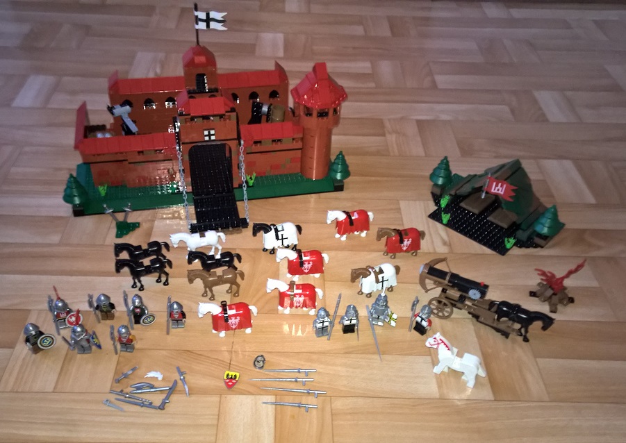 Klocki Cobi Grunwald MEGA PAKA okazja!!! Unikat!!!