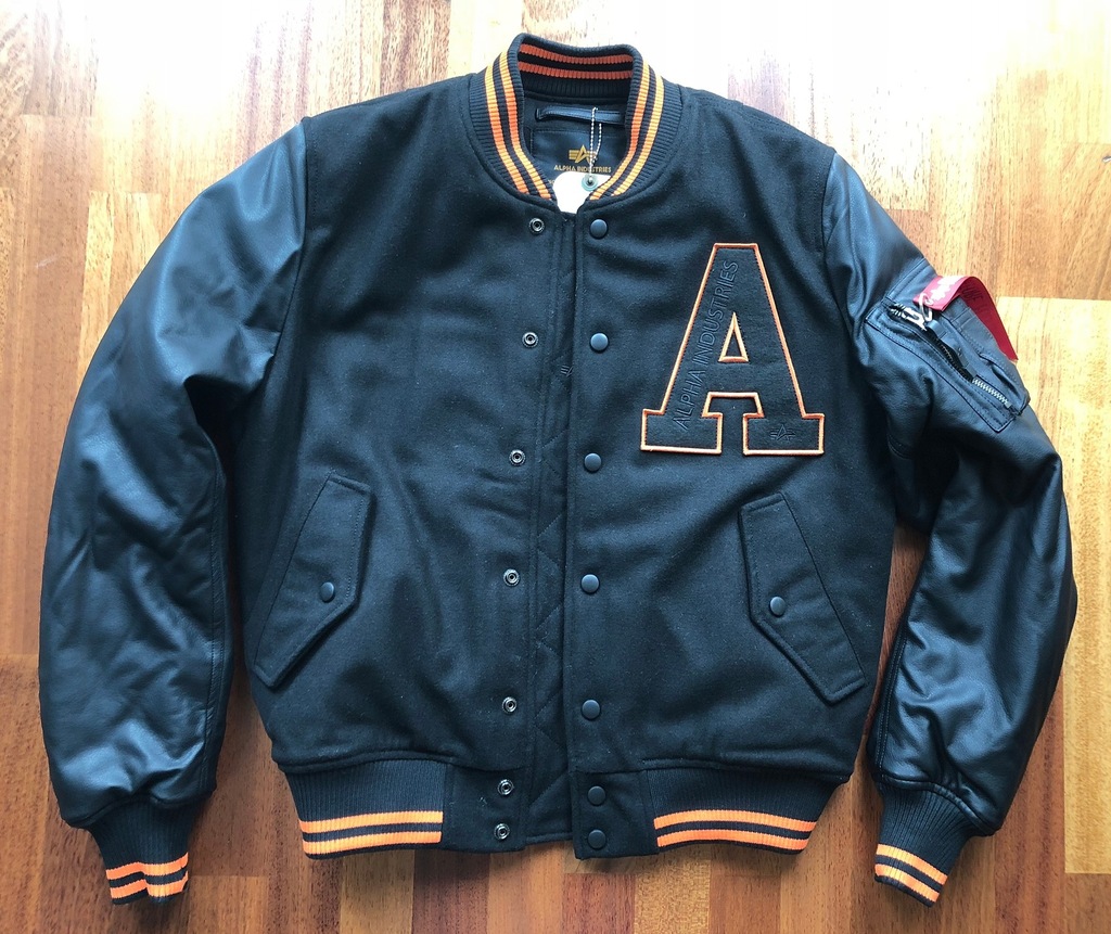 Alpha industries college jacket hot sale