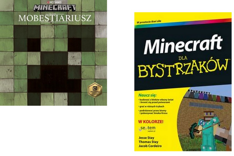 MINECRAFT Mobestiariusz MOBY+DLA BYSTRZAKÓW 